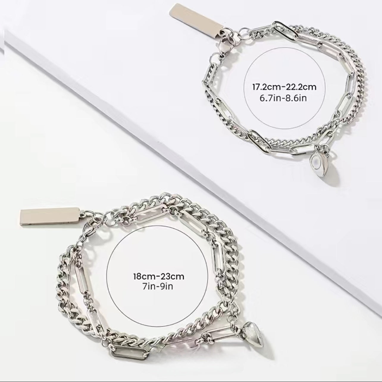 Titanium Steel - Couple Bracelet