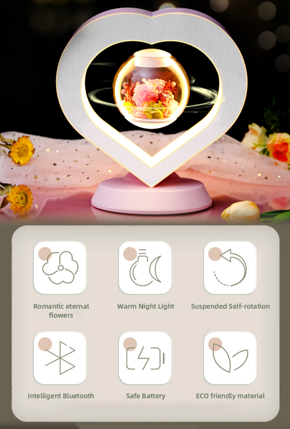 Heart Shaped Lamp