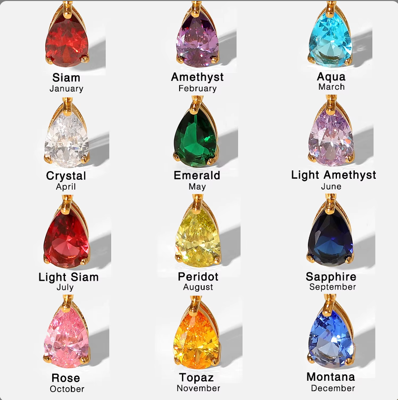 Birthston Necklace